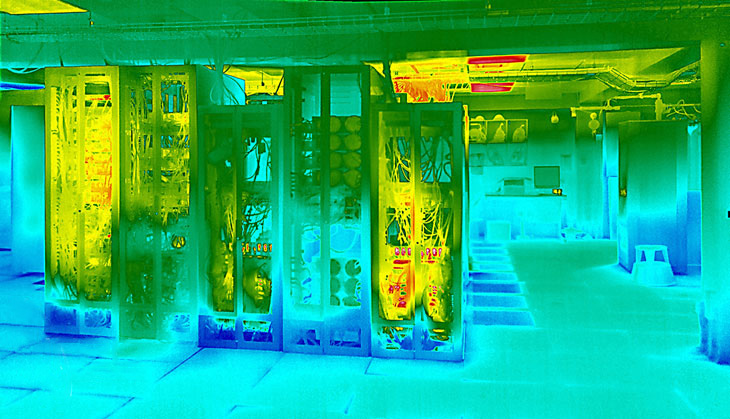 Datacenter thermal image