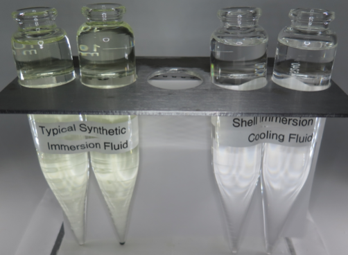 Shell immersion cooling fluid vs typical fluid