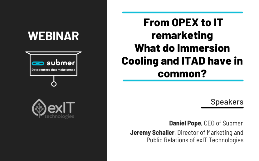 exIT Technologies and Submer webinar