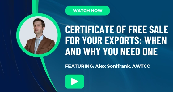 Certificate of Free Sale for Your Exports When and Why You Need One | Shipping Solutions